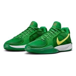 Women's 8, Men's 6.5 Nike Sabrina 2 Oregon Ducks HQ4344-300 Green Yellow Quack